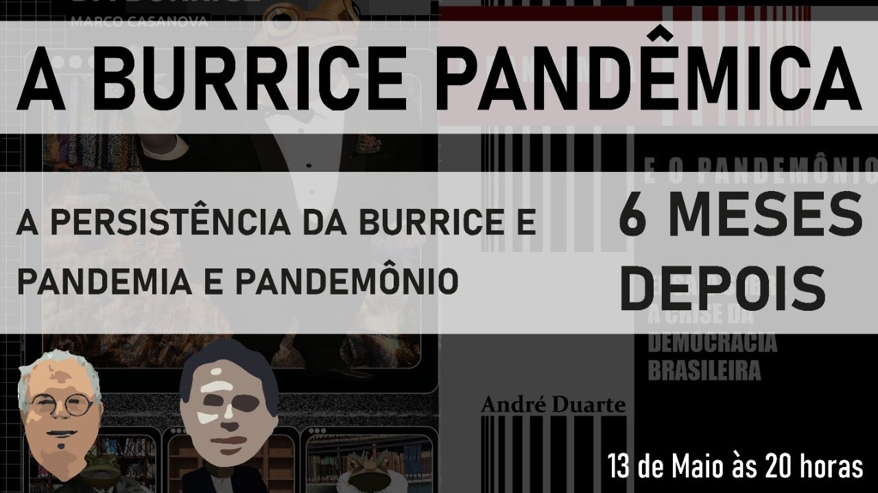 6 meses depois - A Burrice Pandêmica - A Persistência da Burrice e Pandemia e Pandemônio