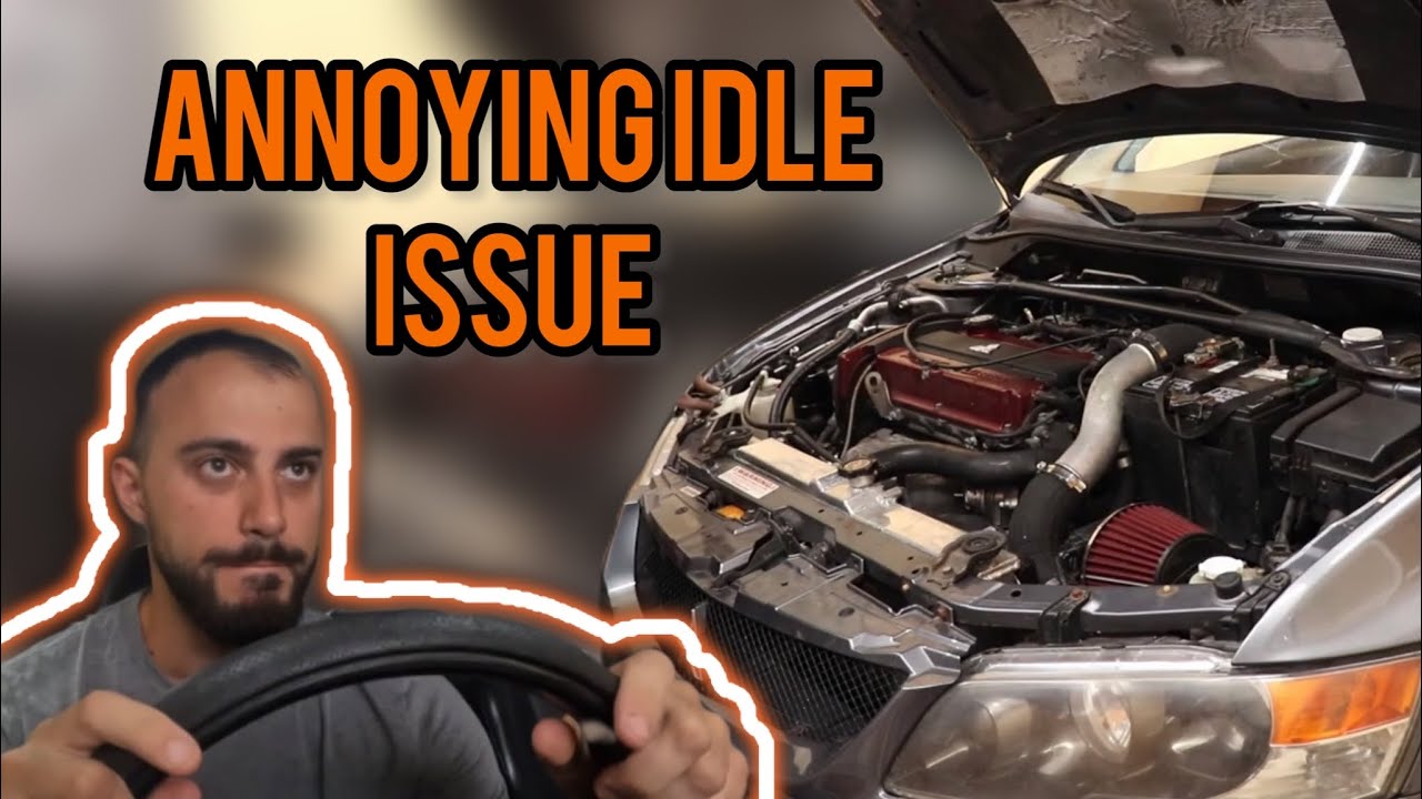 My evo has an annoying idle issue and I think I finally fixed it