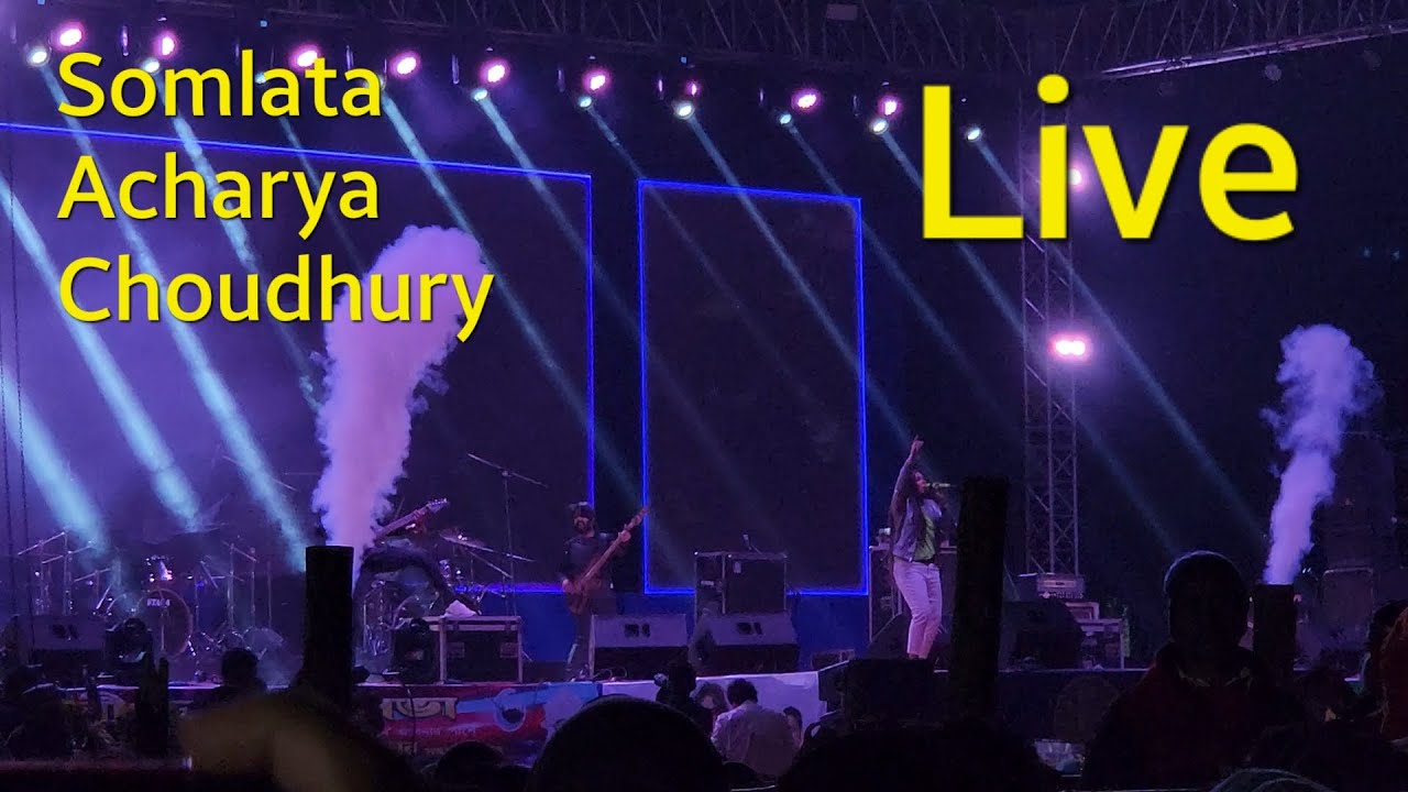Jeno Tomari Kache - Somlata Acharya Chowdhury 4K Live at Midnapore December 2023