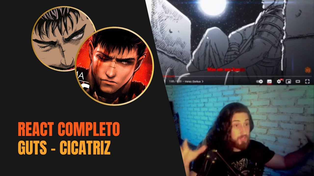 React Técnico: Analisando 'Cicatriz' de Guts Enygma