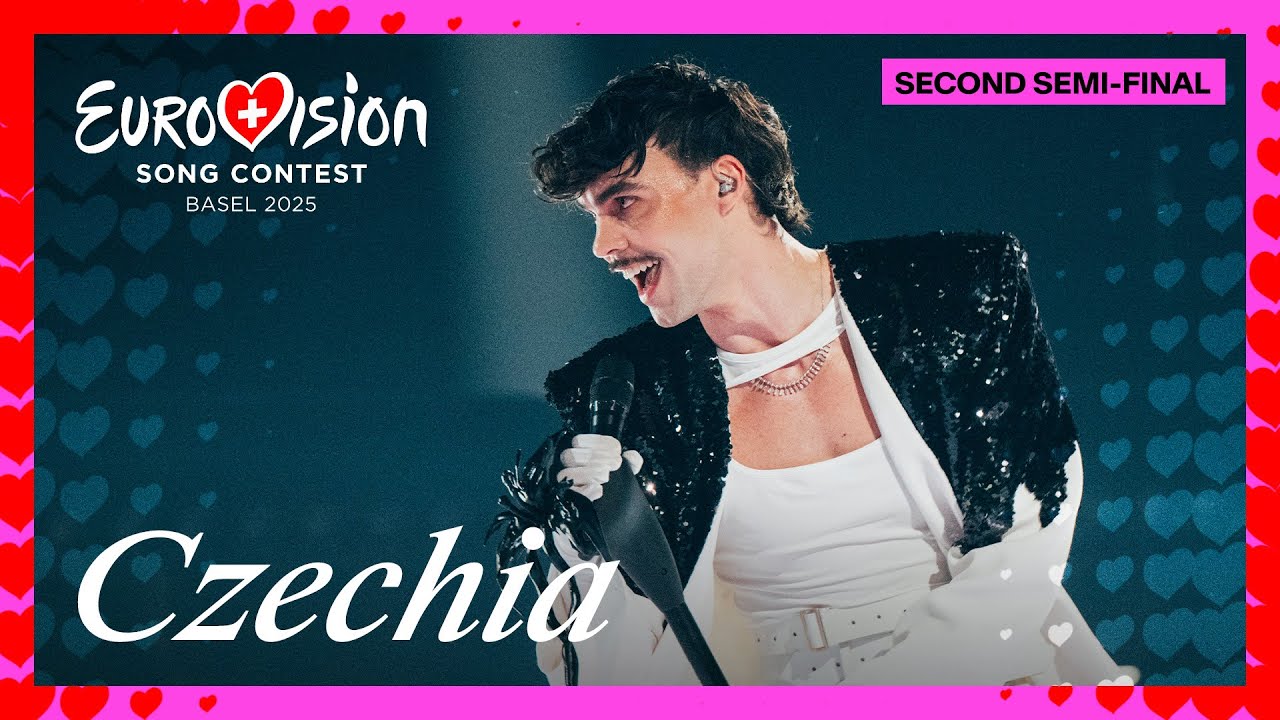 ADONXS – Kiss Kiss Goodbye (LIVE) | Czechia 🇨🇿 | Second Semi-Final | Eurovision 2025