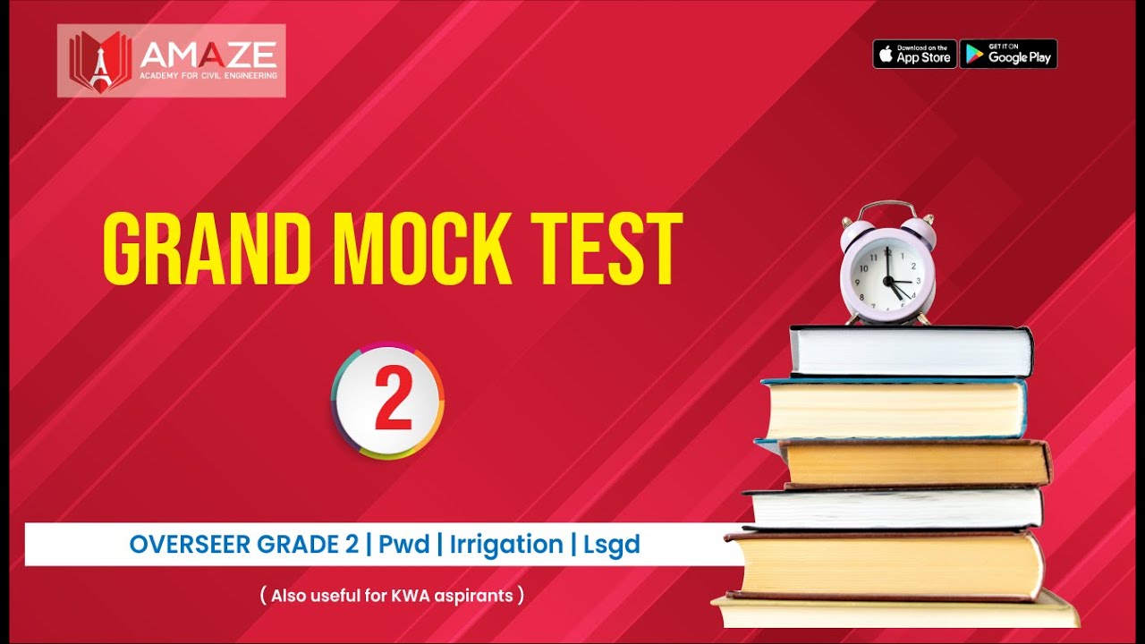 OVERSEER GRAND MOCK TEST 2 | LSGD IRRIGATION PWD KWA | GRADE 2 SPECIAL