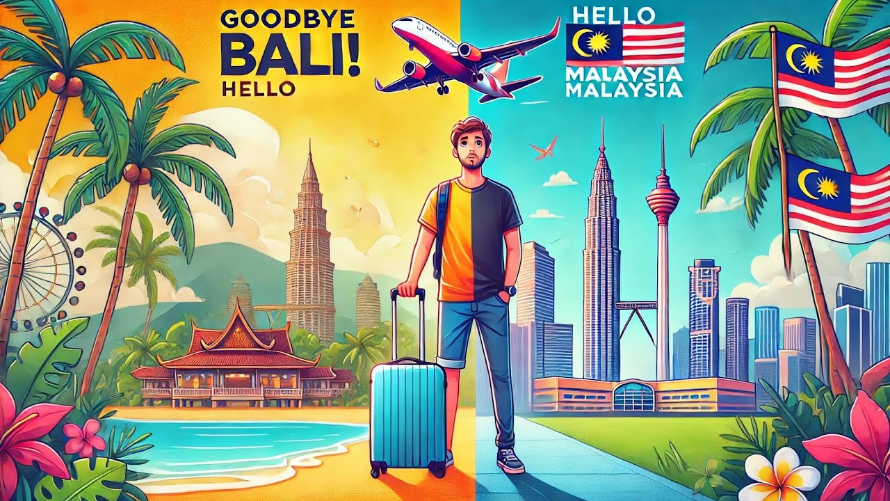 Goodbye Bali, Hello Malaysia! 🇮🇩✈️🇲🇾 | New Entry requirements