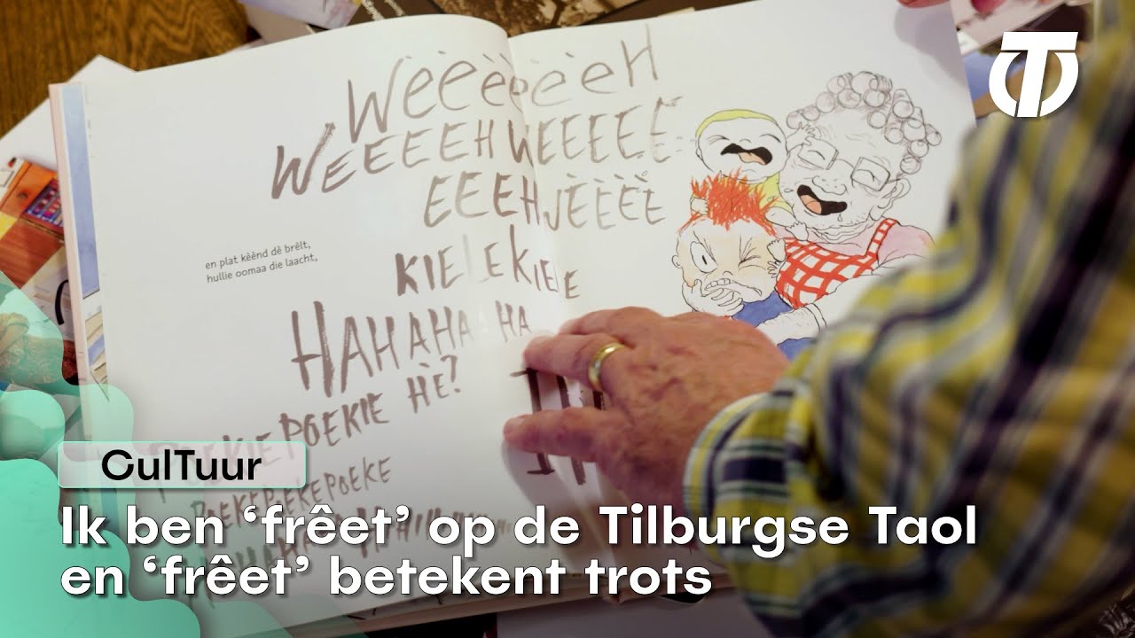 Theo van Iersel is ‘frêet’ op de Tilburgse Taol