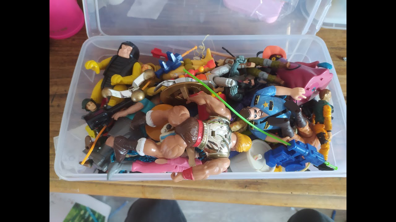 31. Juguetes vintage en Toulouse. Cazafantasmas, GI Joe Rubiplas, MOTU Rotoplast, TMNT , Silverhawks