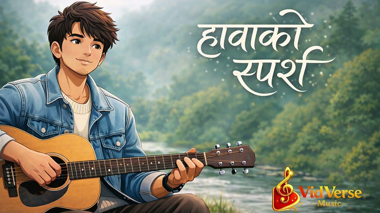 Hawako Sparsh [हावाको स्पर्श] – Nepali Romantic Ballad | Arjun BK | Vidverse Music