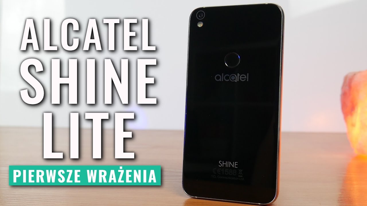 Alcatel Shine Lite - pierwsze wrażenia, hands-on, demo PL