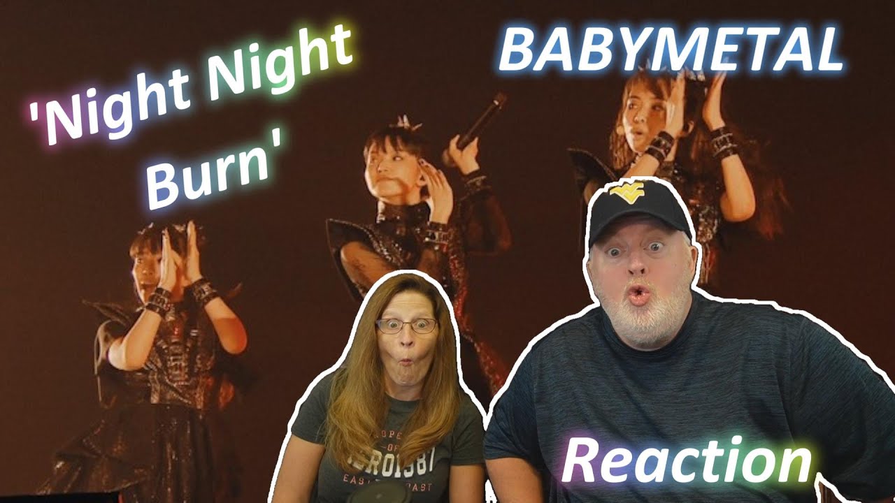 Reaction to BABYMETAL 'Night Night Burn' Live at Legend Metal Galaxy 2020