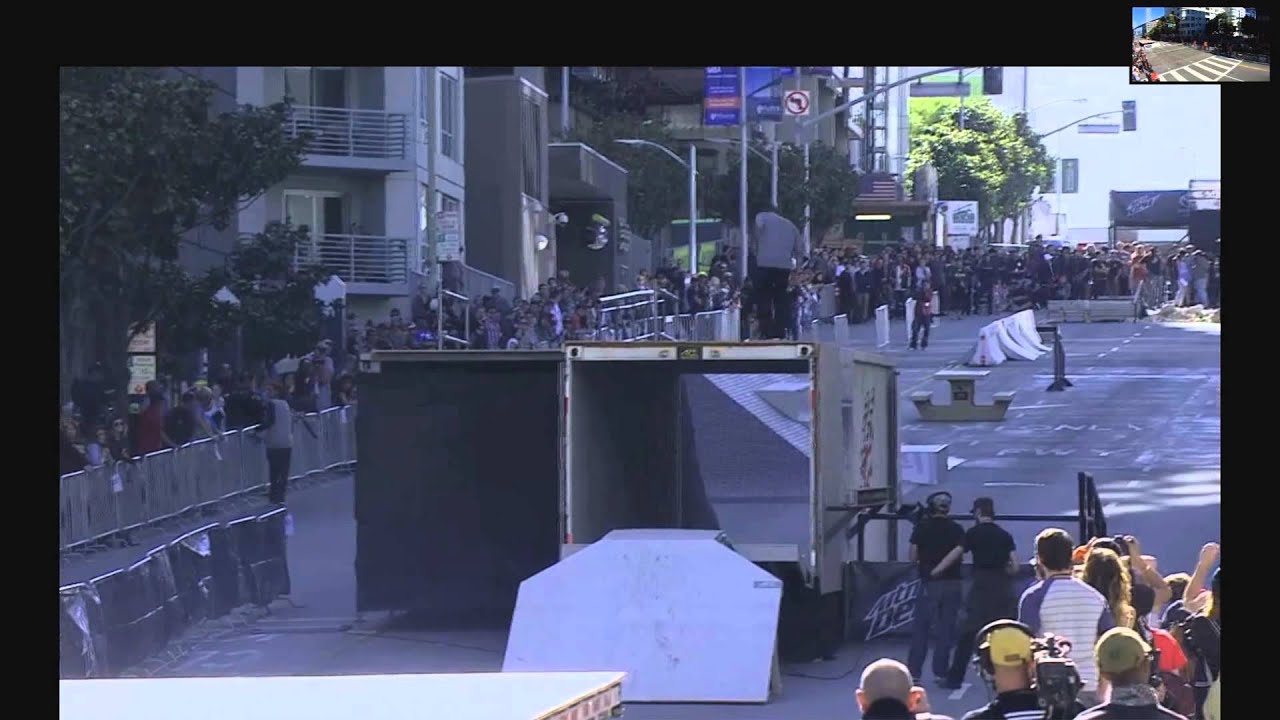 Ryan Sheckler's gnarly kickflip from Dew Tour 2013