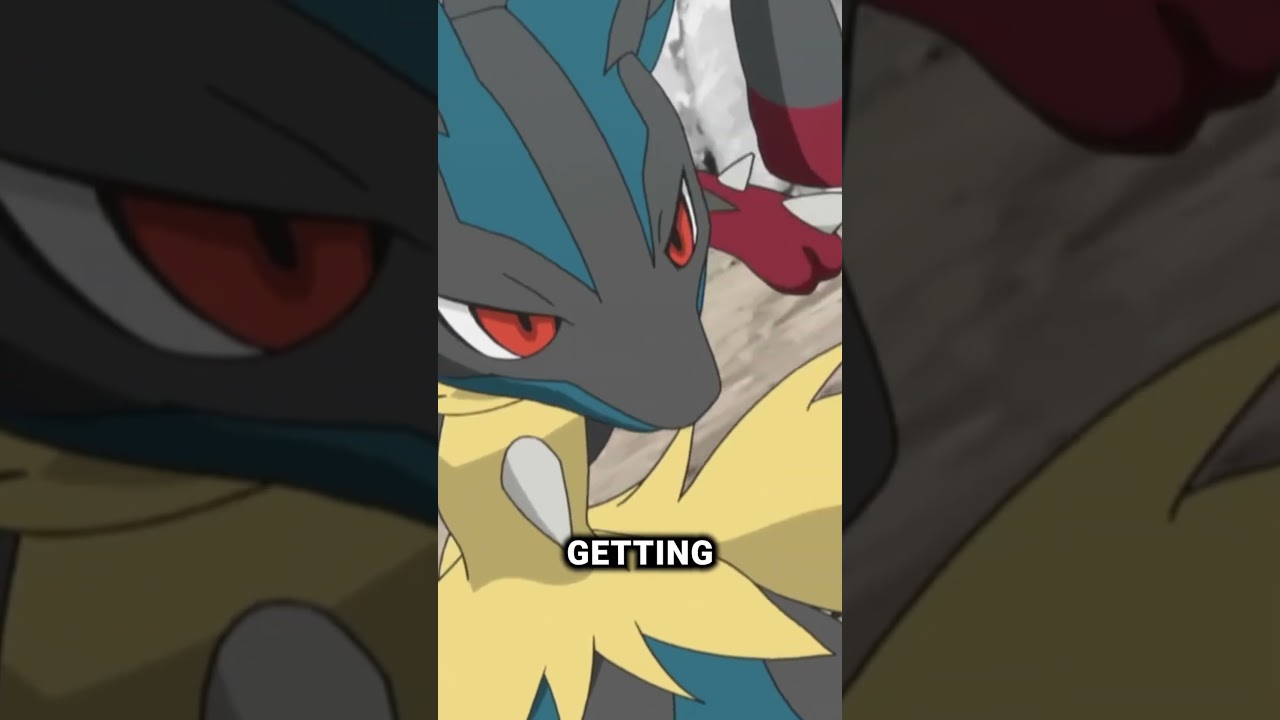 Lucario went absolutely ballistic 😂 #pokemon