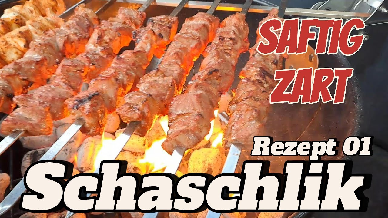 Schaschlik Rezept 01 zart und saftig | BBQ in MV