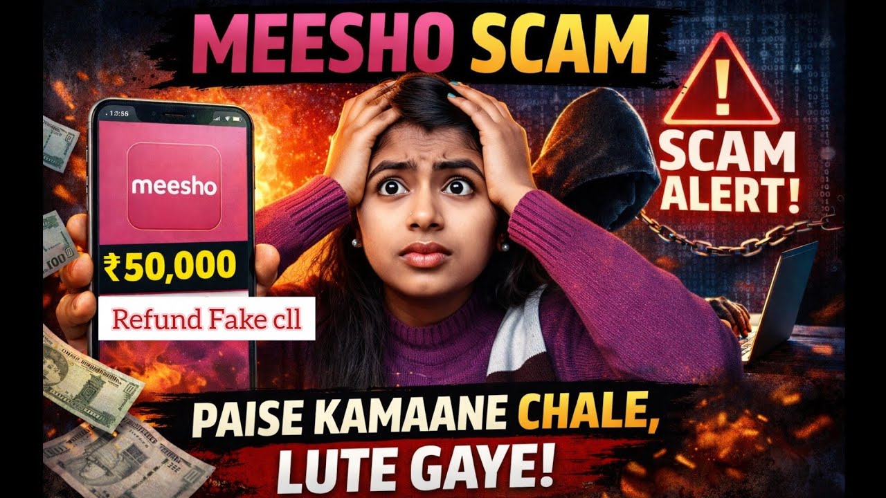 Meesho Scam Alert🚨⚠️!! 50,000 Dub Gaye 😰😱