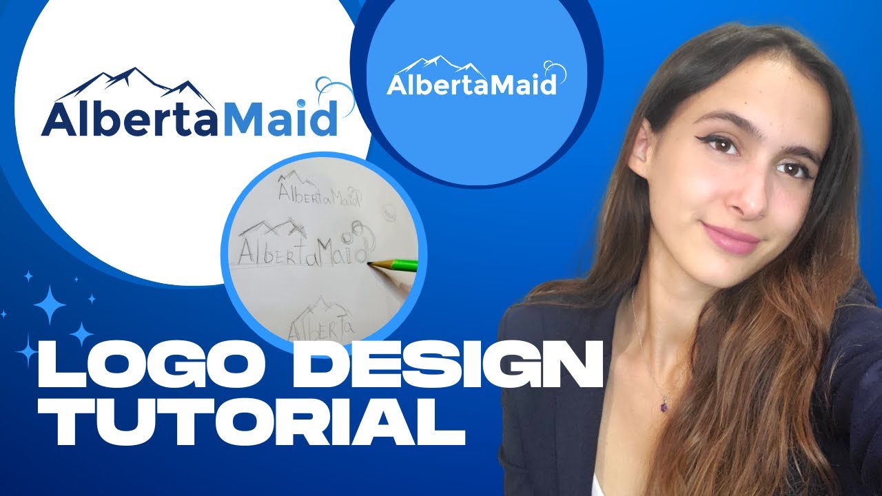 Logo design for cleaning company | LOGO DESIGN PROCESS ILLUSTRATOR TUTORIALS