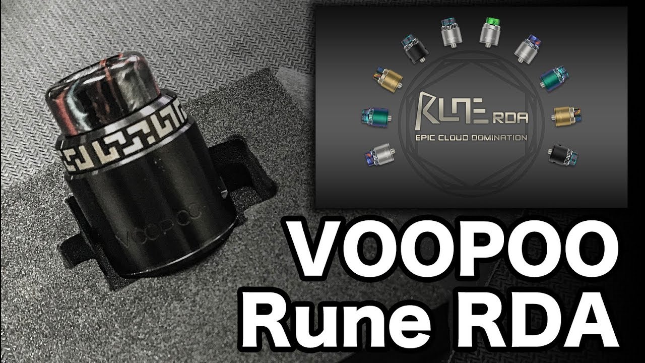 [VAPE][RDA/24.6mm/VOOPOO]Rune RDA