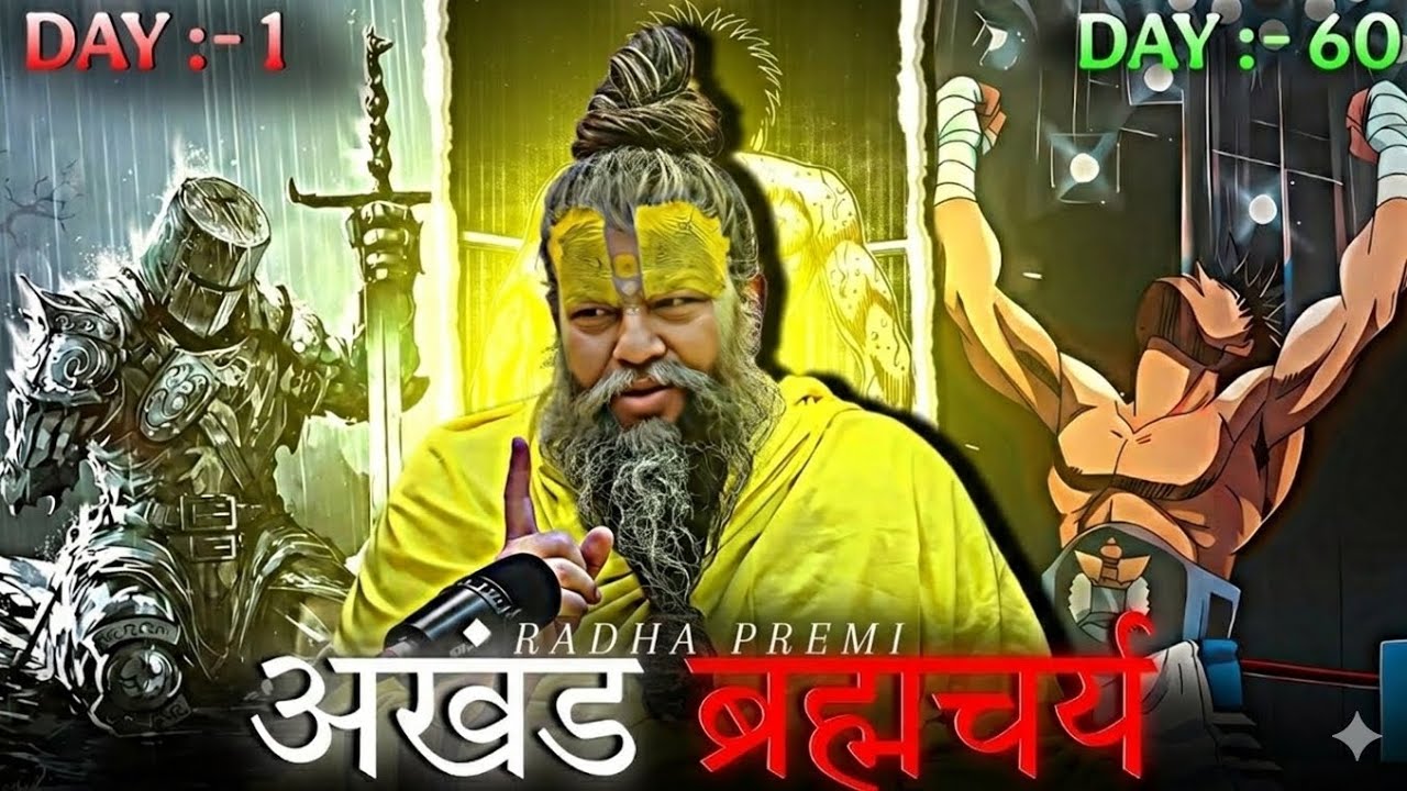 ​Brahmacharya Ka Asli Sach: 60 Dino Mein Kya Badlega? 😱#Premanandjimaharaj #brahmcharya @BhajanMarg 