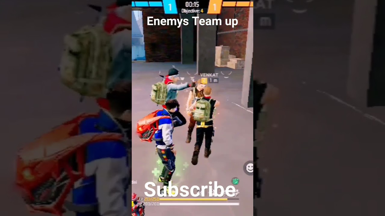 Enemy's Team up in cs