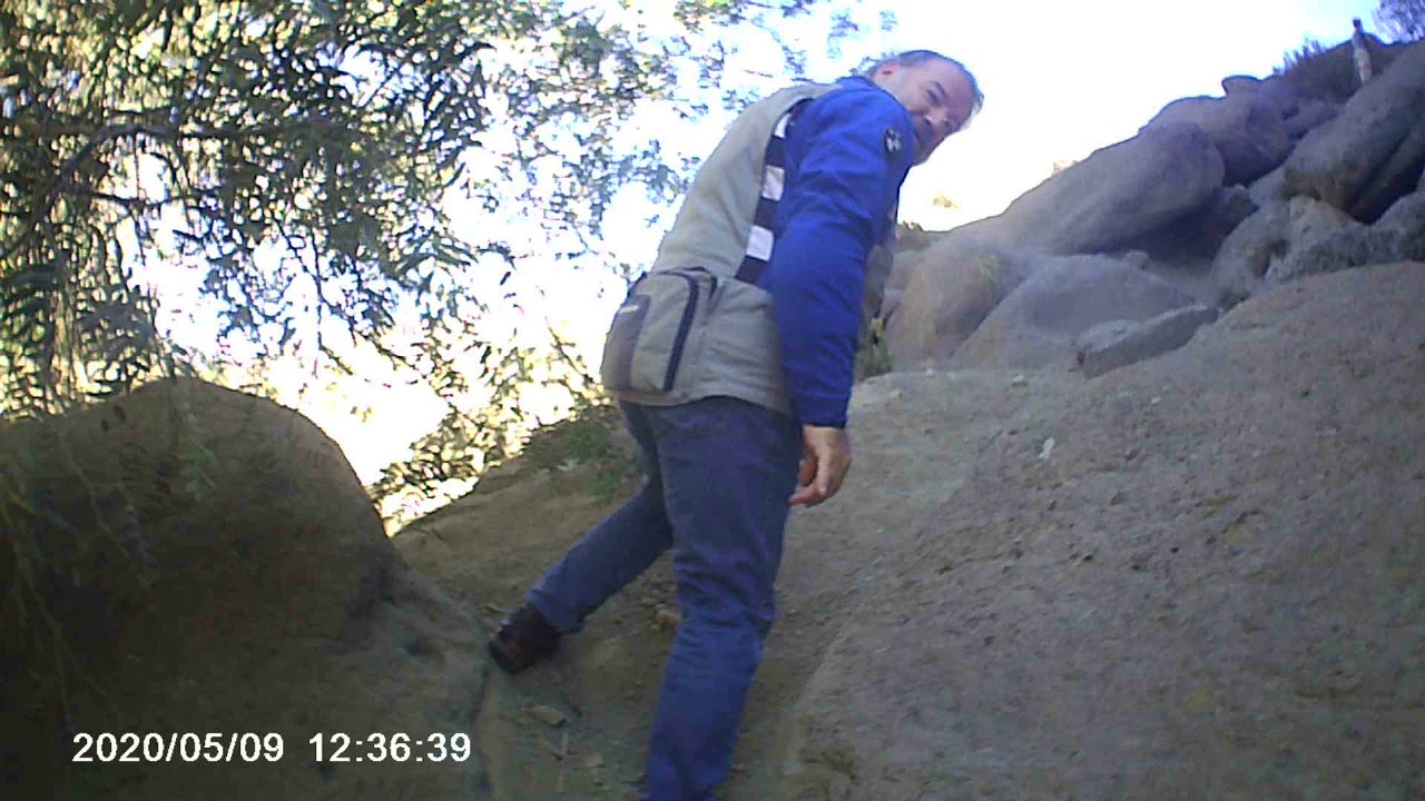 Escaladores en camino  a La Disputada