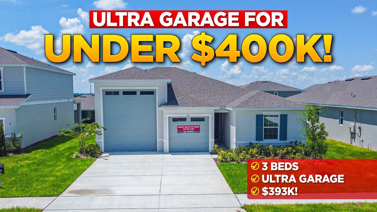 Florida’s Best-Kept Secret: RV Garage Home for UNDER $400K!