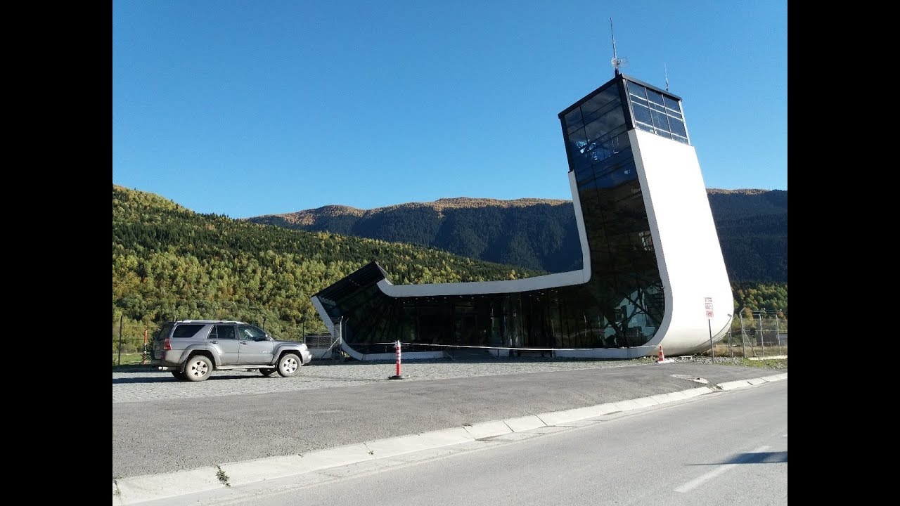 Грузия. Аэропорт Местиа. Georgia. Mestia Airport   (октябрь 2018)