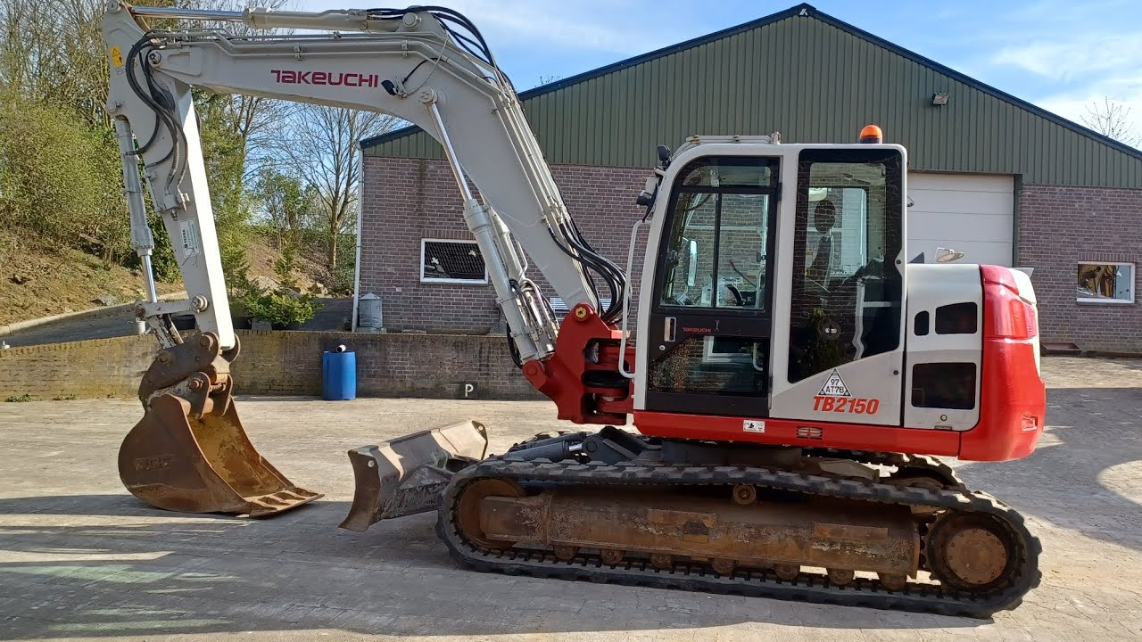 Takeuchi TB2150 year 2018 for sale @ www.hoppenermachinery.com 