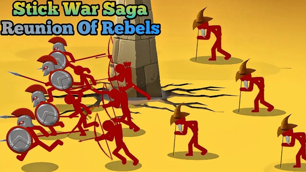 Stick War Saga: Level 29 - Reunion of Rebels (Insane difficulty)