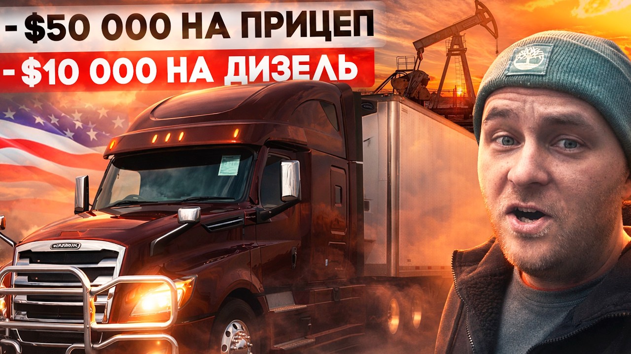 Прицеп за $50000/ В дальнобое опять все плохо? 