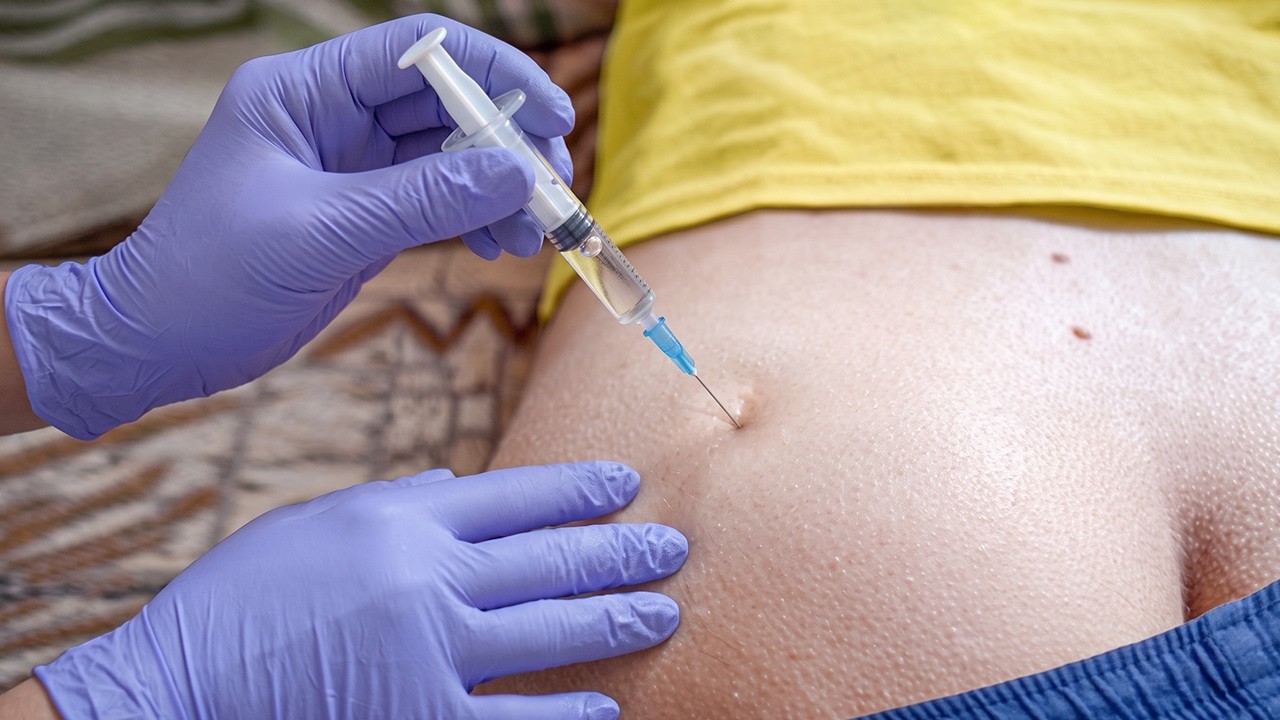 IM Intramuscular Injection Ventrogluteal 💉Ceftriaxone 500mg + Dexamethasone 🔥 Clinical Technique