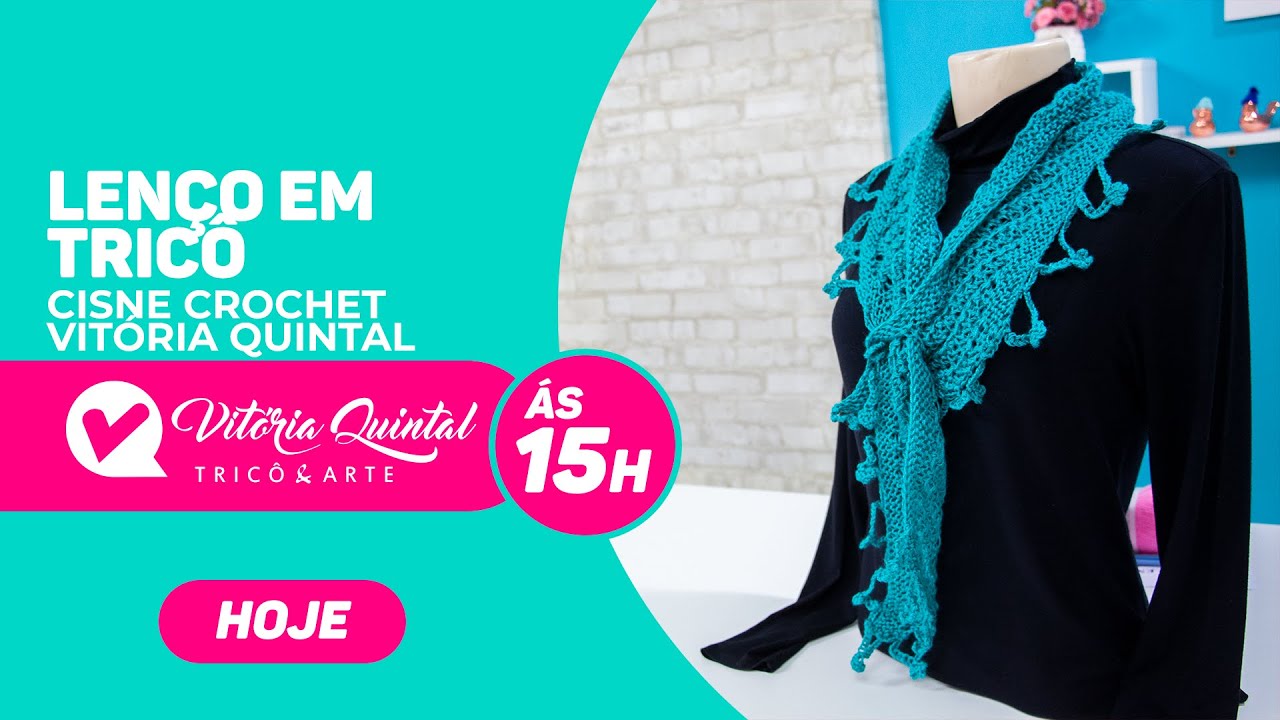 Aprenda a Fazer um Len&ccedil;o em Tric&ocirc; #Coatscorrente #Knitting #tejer