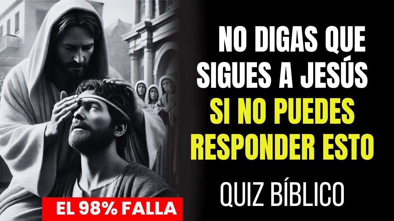 🔥 QUIZ BÍBLICO: 25 PREGUNTAS DEL ANTIGUO TESTAMENTO QUE APLASTAN AL 95%! 📖😱
