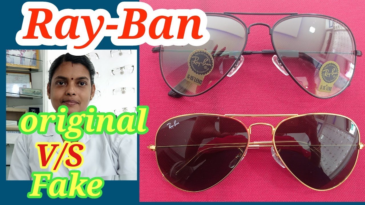 #Ray-Ban  Original v/s Duplicate #RB3025AviatorSunglass
