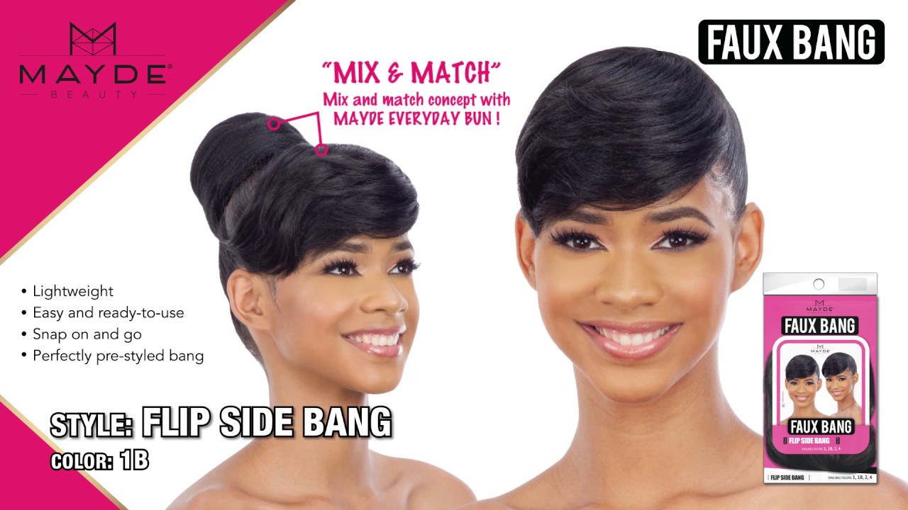 MAYDE FAUX BANG FLIP SIDE BANG