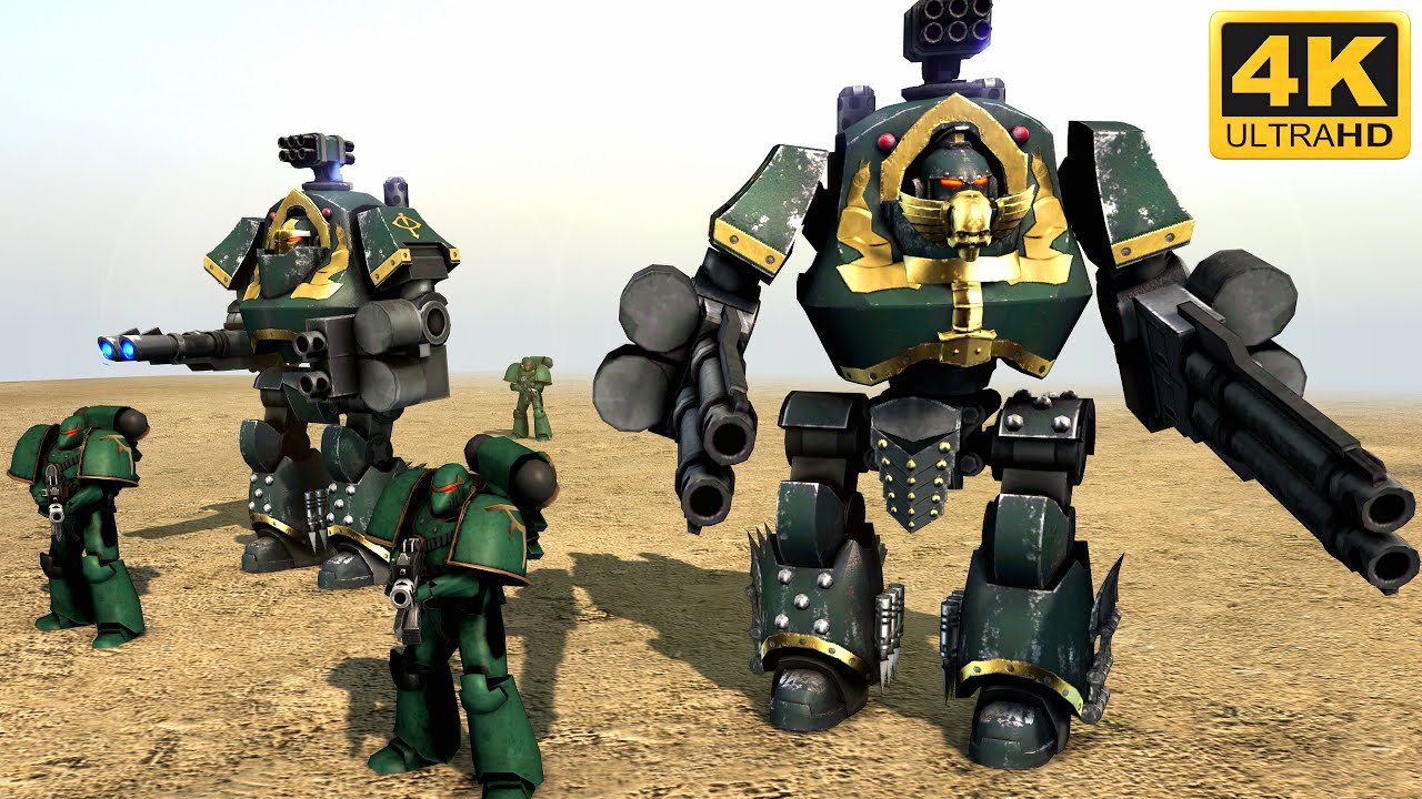 HORUS HERESY CINEMATIC BATTLE - Sons of Horus vs Imperial Fists (4K)