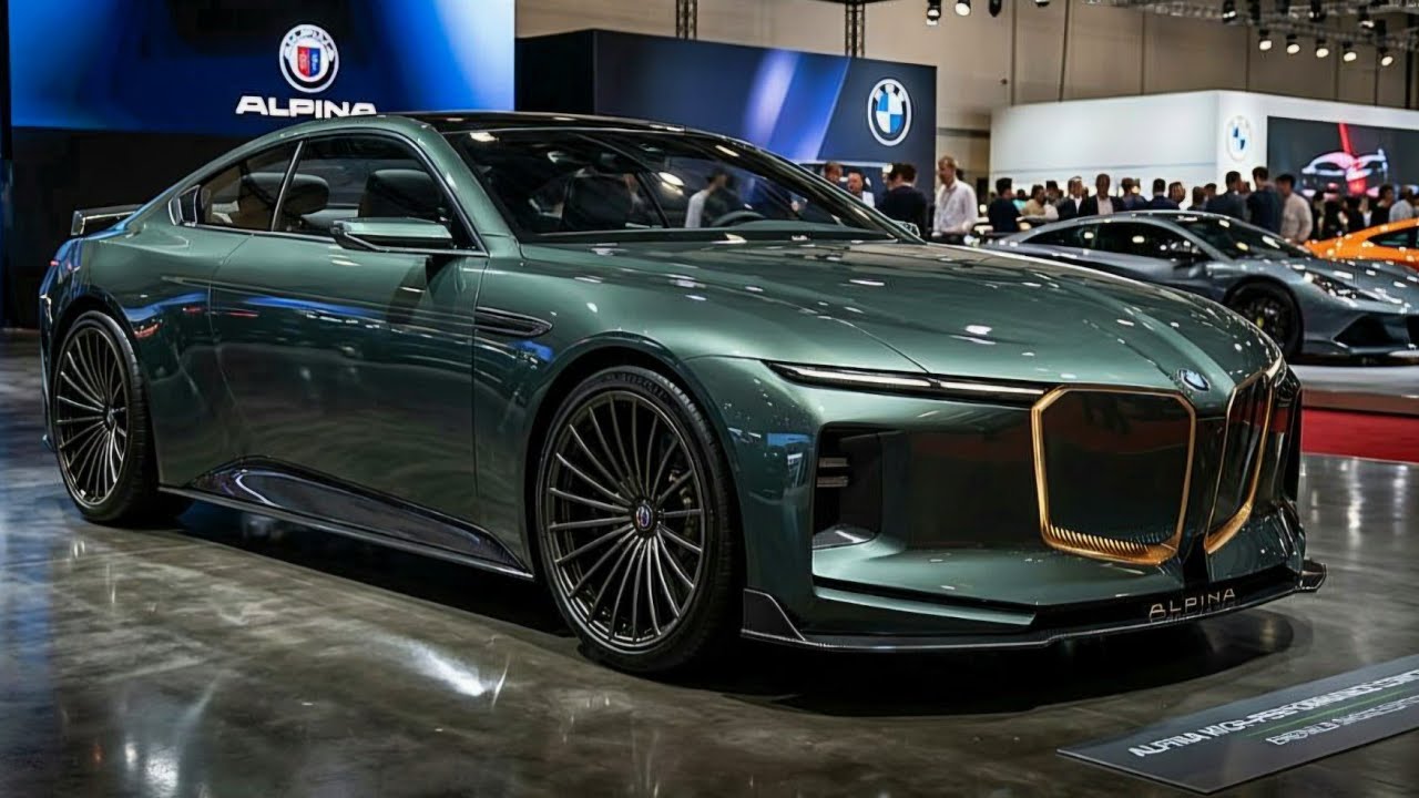 BMW ALPINA Vision 2027: Новое ультра-роскошное купе! | Интерьер и экстерьер