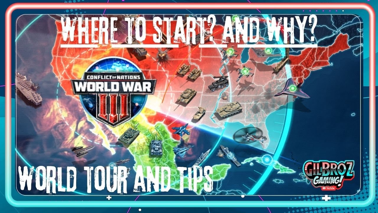 Dude's Top Nations Guide - Conflict of Nations WW3