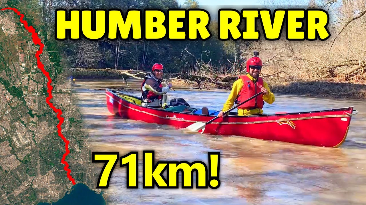 Canoeing from Bolton to Toronto - Humber River Weekend Trip