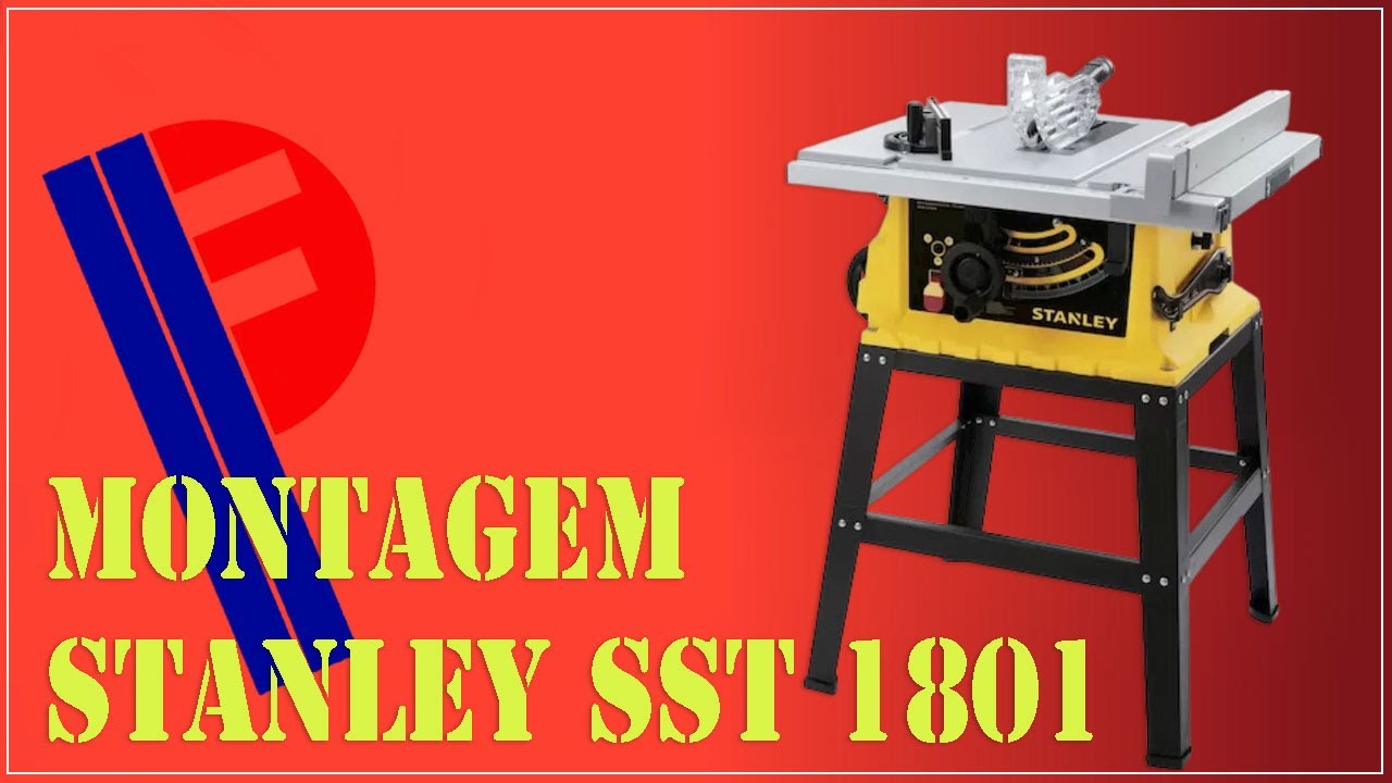 Stanley SST 1801   montagem da base