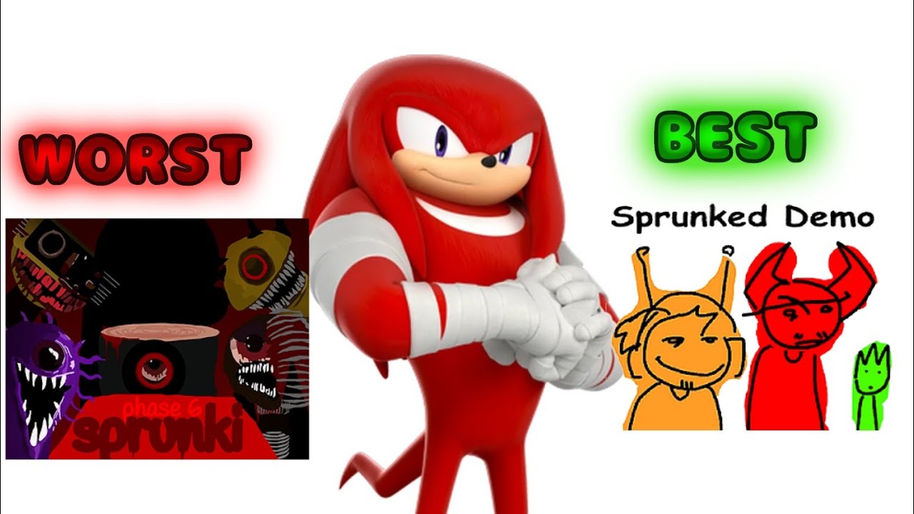 Knuckles Ranks Sprunki/Incredibox Mods