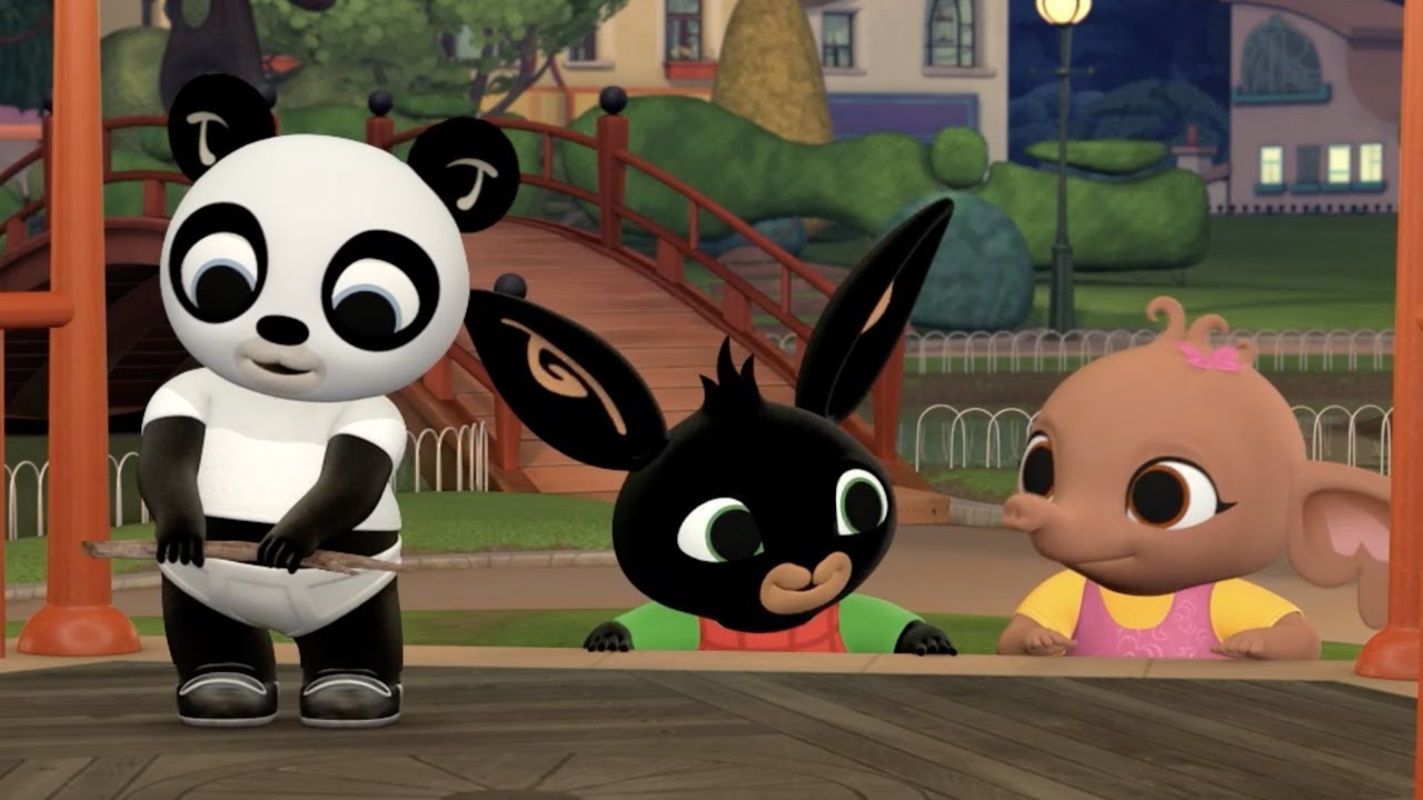Pertunjukan, Bot Besar dan Sepatu Dencing! | 3 EPISODE | Pando dan Bing