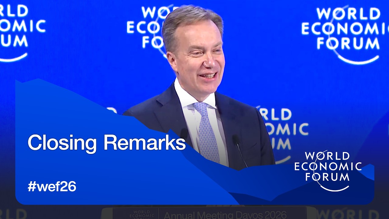 Closing Remarks | World Economic Forum Annual Meeting 2026