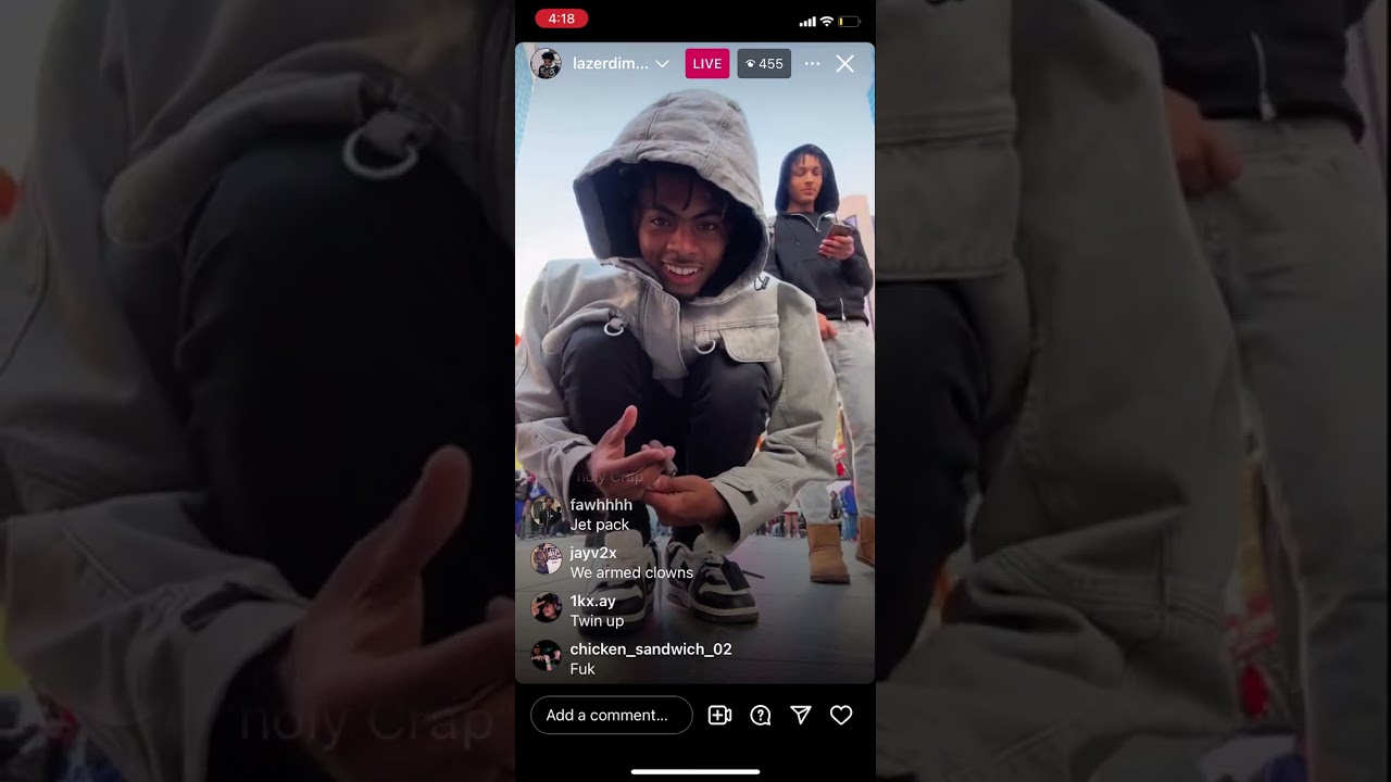 LAZER DIM 700 In Times Square (Full IG Live)