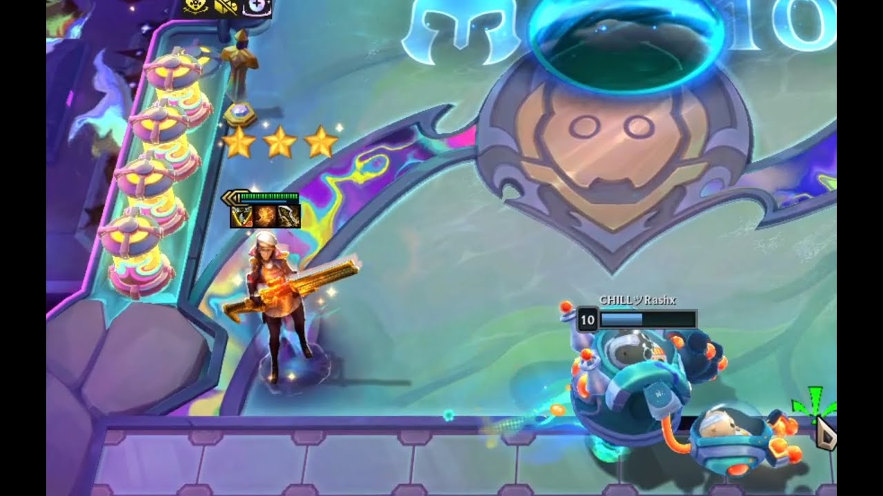 Caitlyn 3 Stars ⭐️⭐️⭐️! TFT