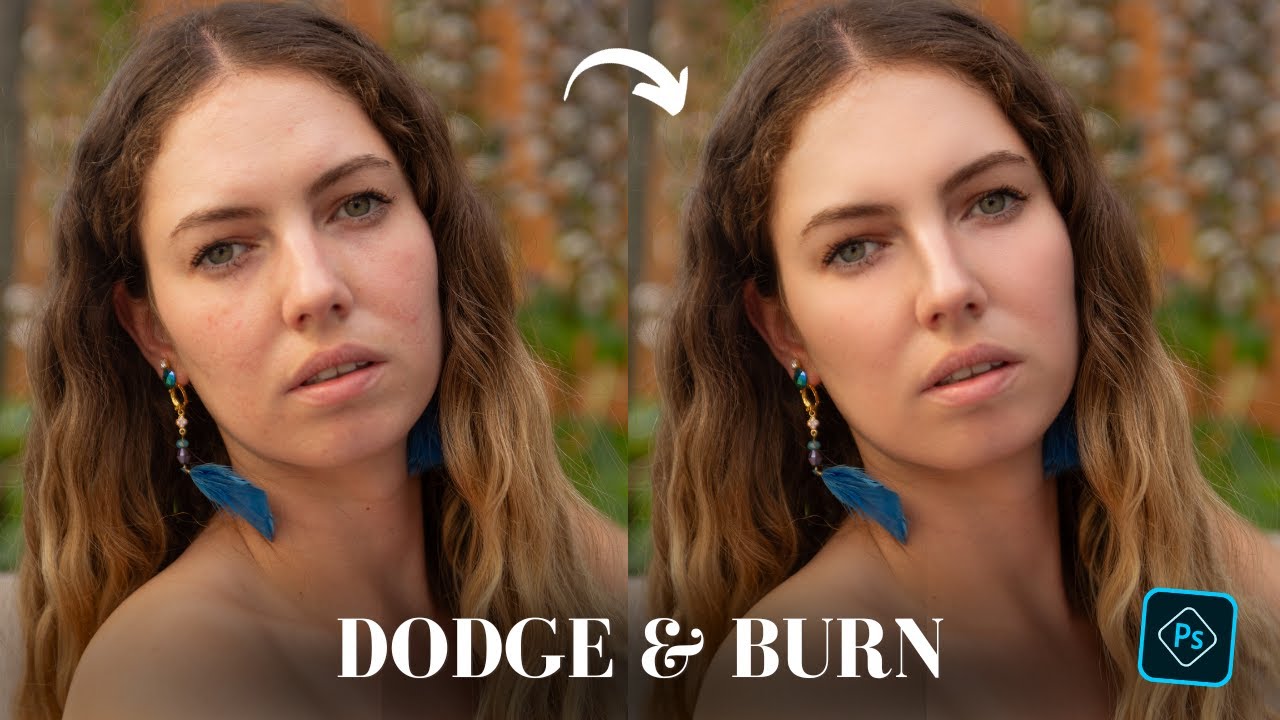 Simple Dodge & Burn in Photoshop 2024