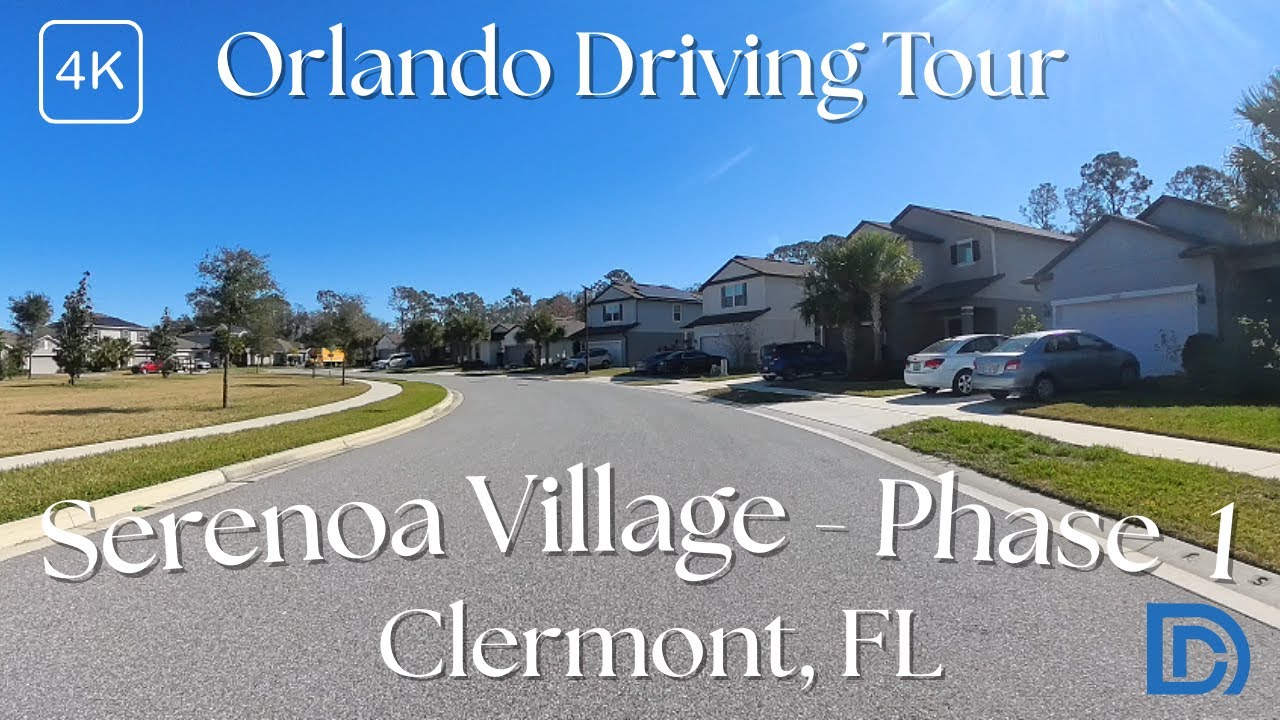 Driving Tour - Serenoa Village  Phase 1 - Clermont, Florida