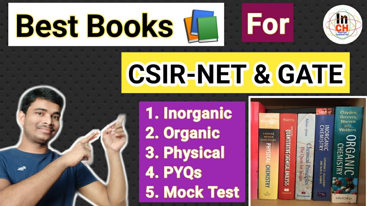 Best Books for CSIR-NET & GATE Preparation || For Chemistry || Standard books for NET & GATE 💥