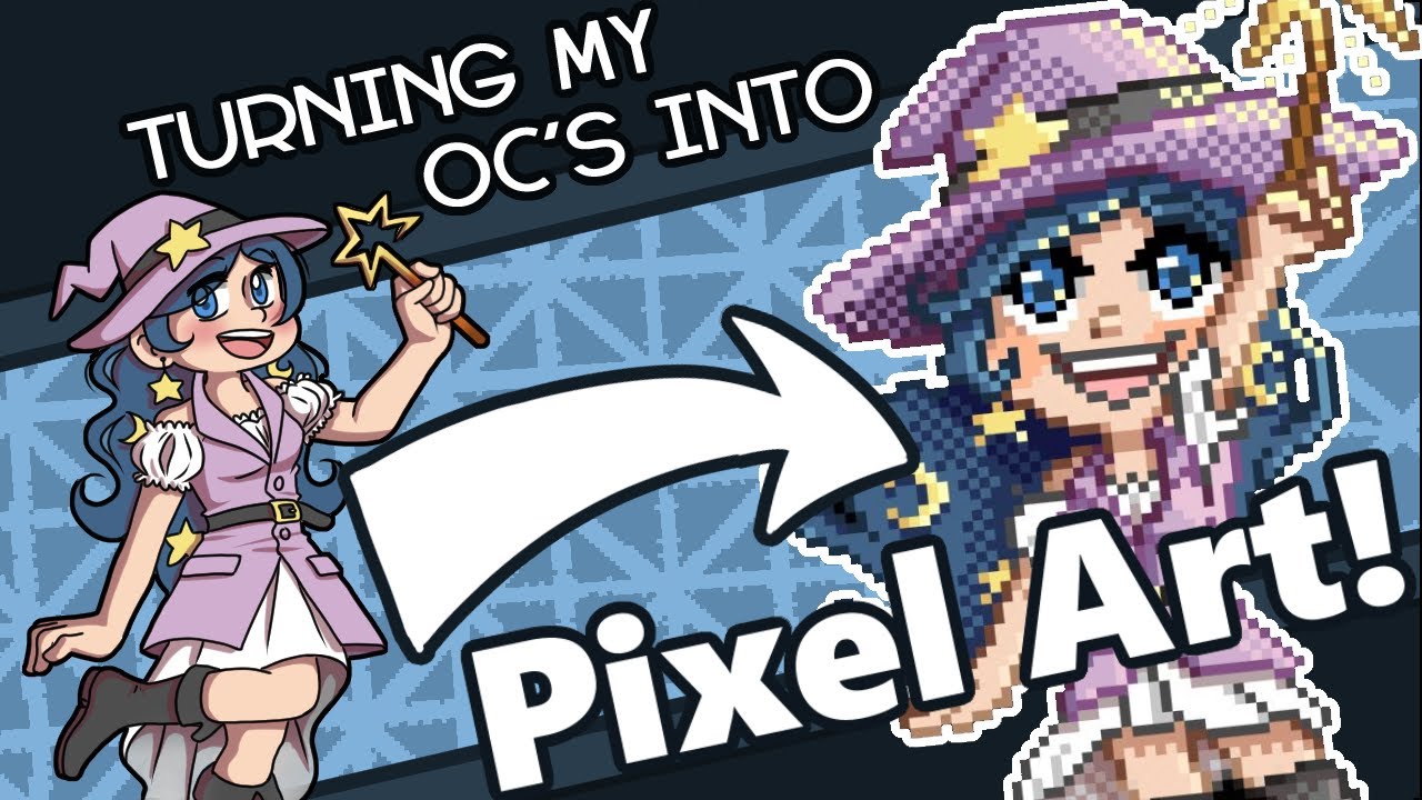Turning my OC's into Pixel Art!