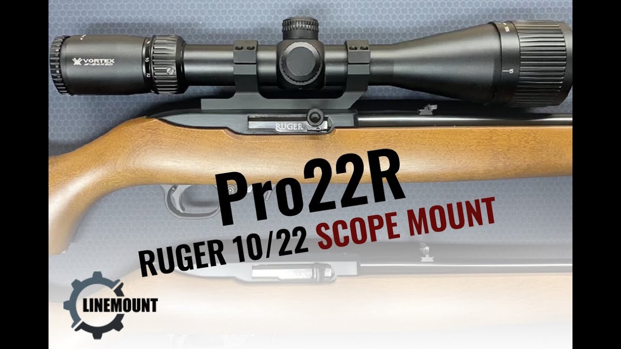 Pro22R Ruger 10/22 Scope Mount | 30mm