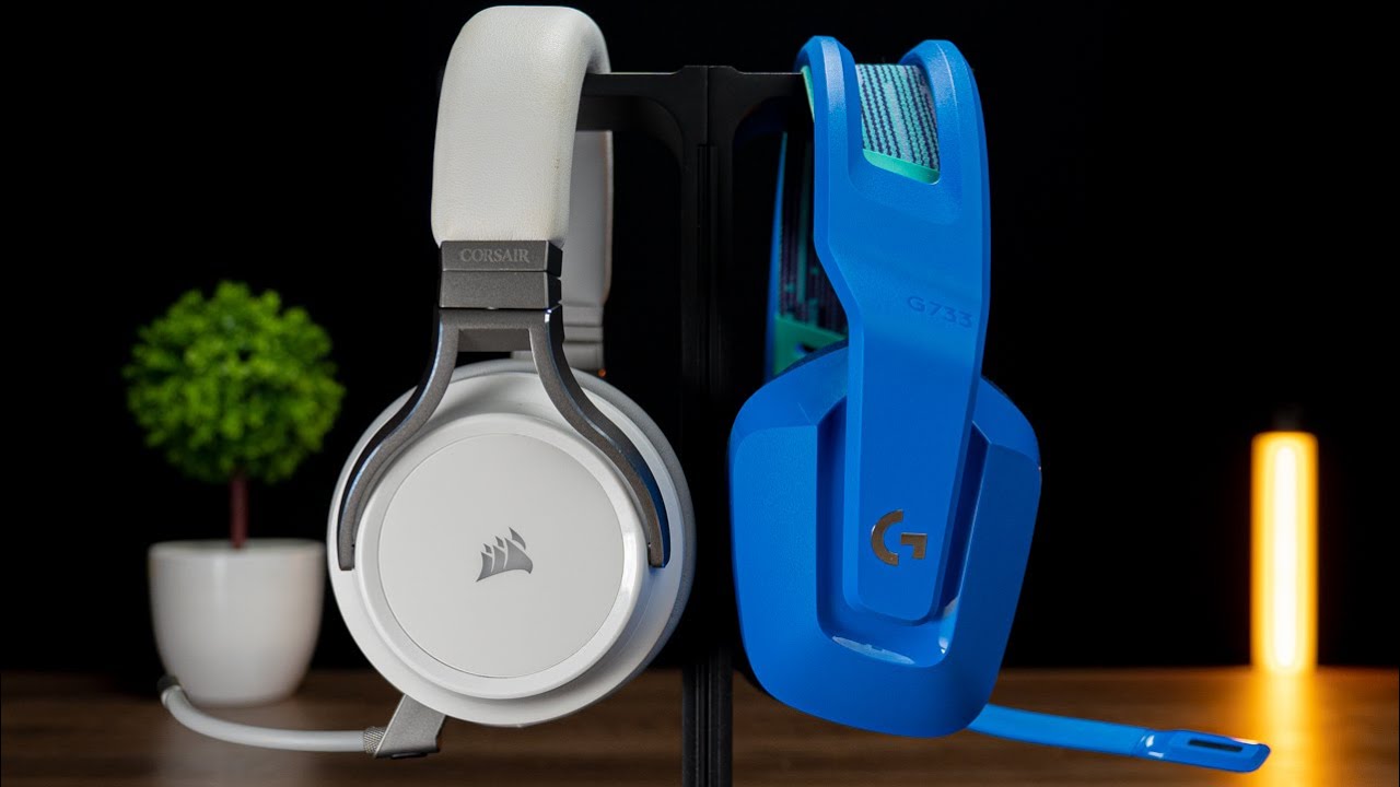 Logitech G733 vs Corsair Virtuoso - Qual o melhor headset gamer sem fio ?