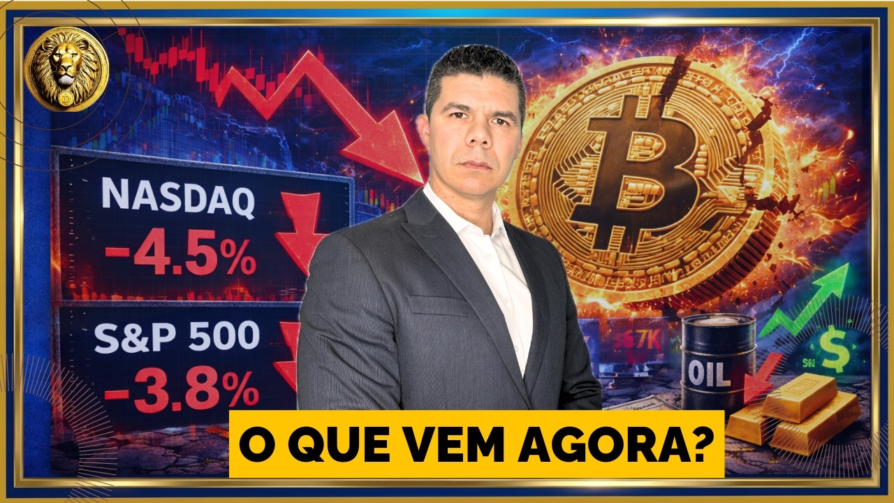 Mercado hoje. O que ACONTECEU com o BITCOIN?