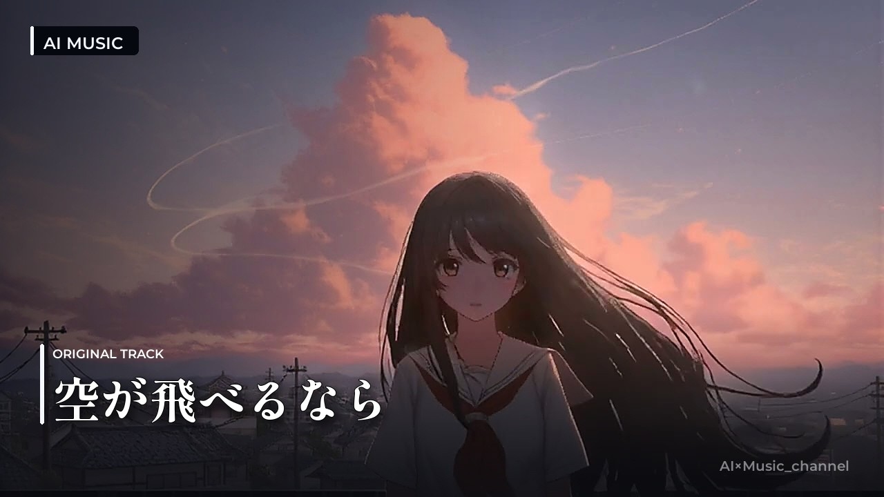 【AI×music】空が飛べるなら
