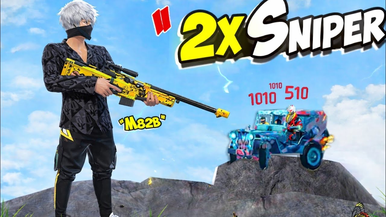 HARD LOBBY 🤯 2x SNIPER M82B🗿99%⚡ HEADSHOT ?🎯 45KILL🔥[FULL GAMEPLAY]💪 MOTO G85 5G📱 FREE FIRE MAX 